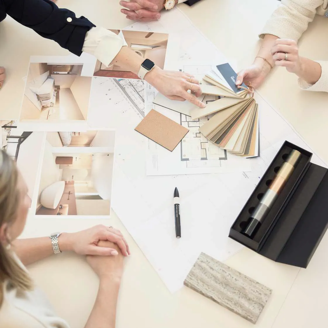 Materialen en stalen bij de interieurarchitecte