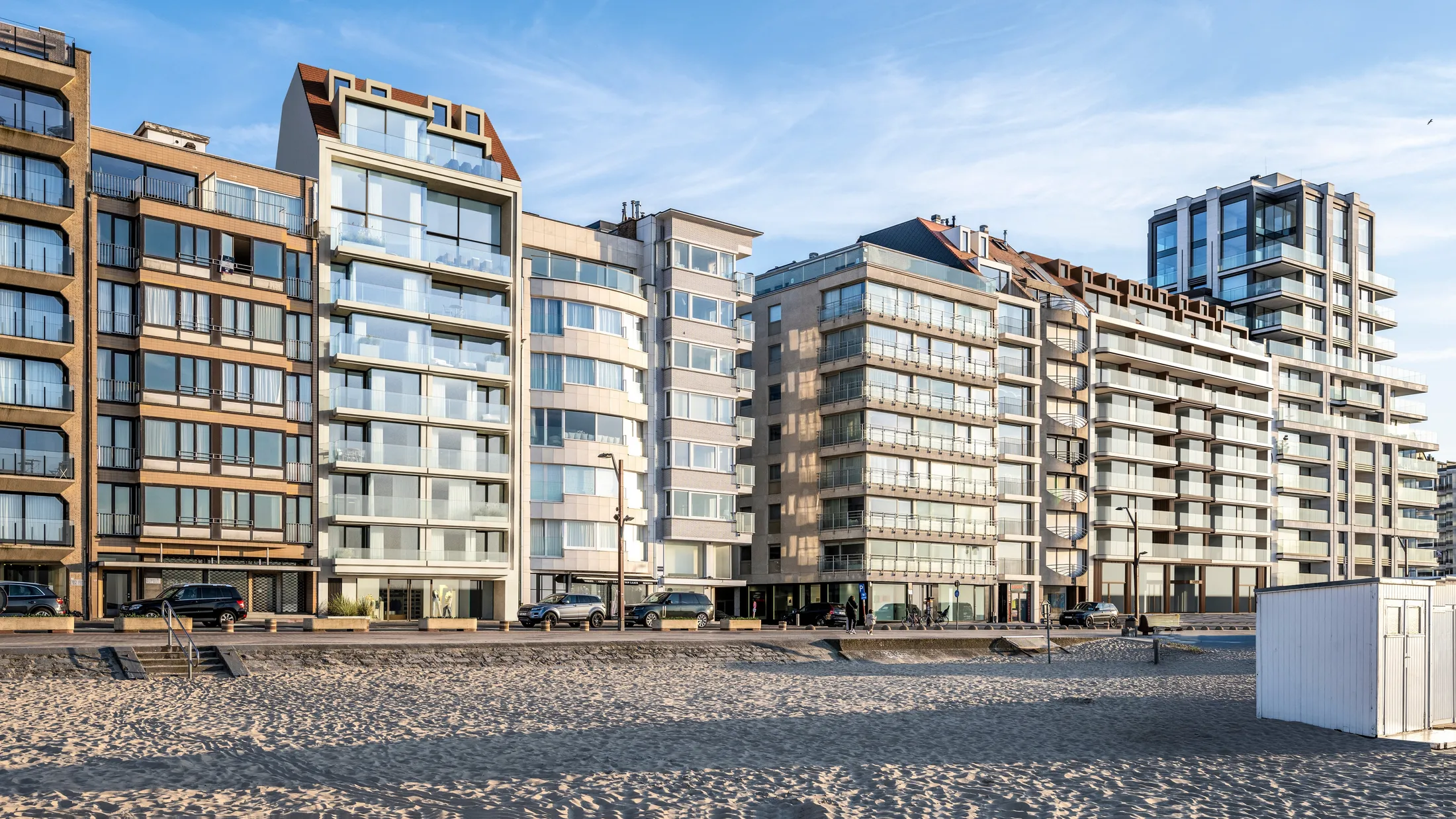 Residentie Pacific op de Zeedijk in Het Zoute