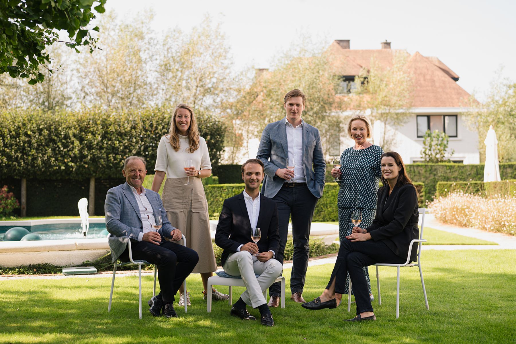 Het team van Immo Deva